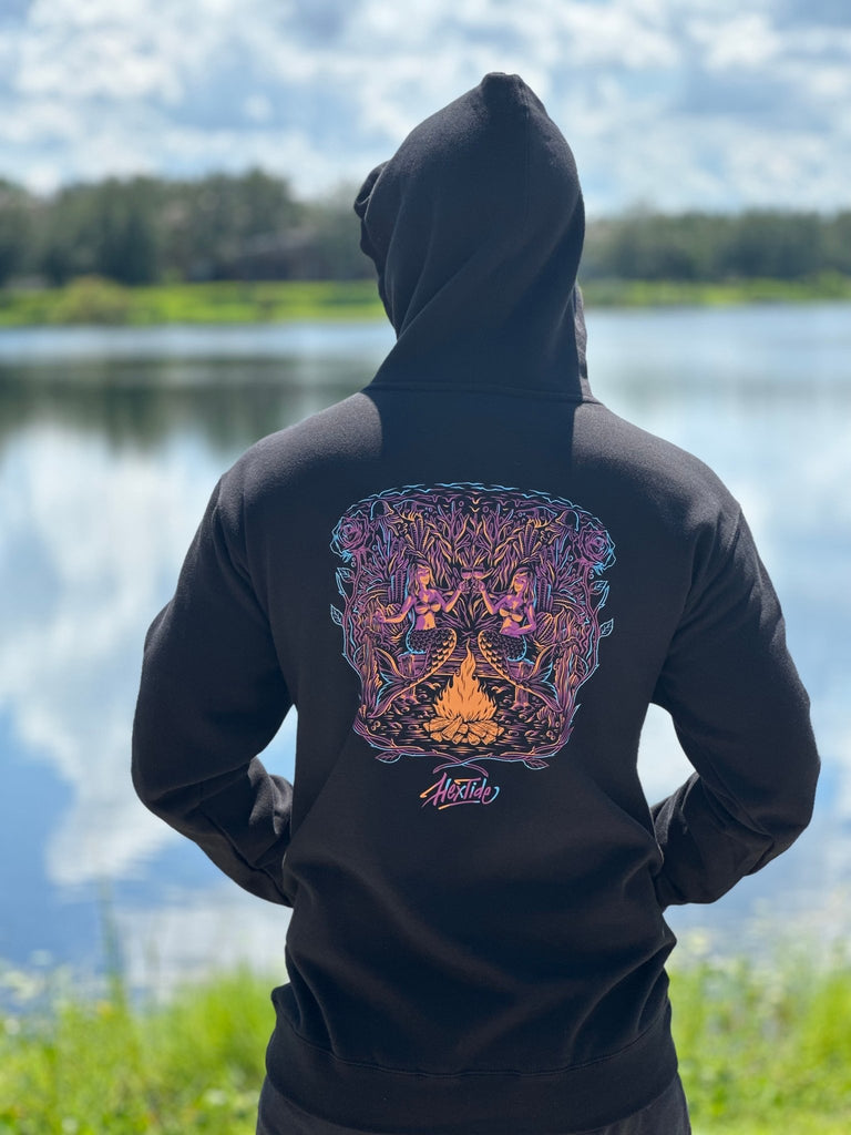 Campfire Coral Mermaids Hoodie - HexTide